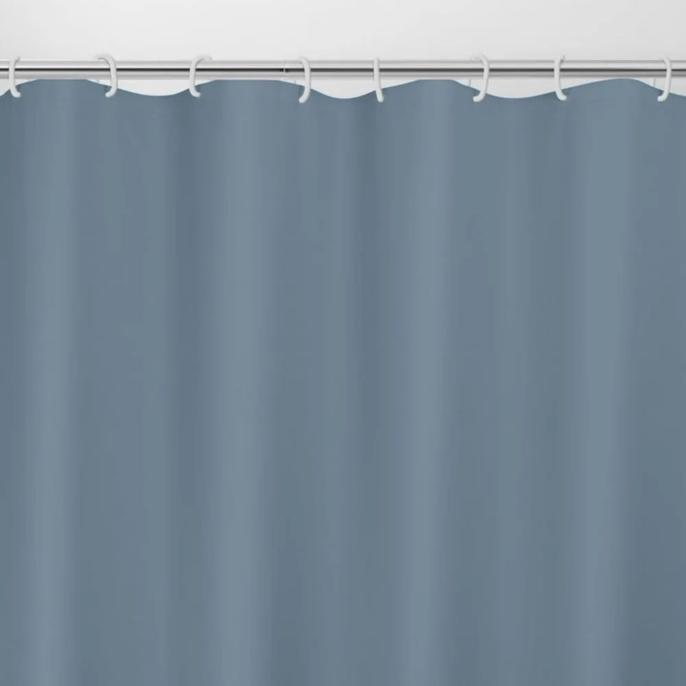 Mainstays Basic Light Weight Thickness PEVA Solid Shower Curtain Liner, Magnetic